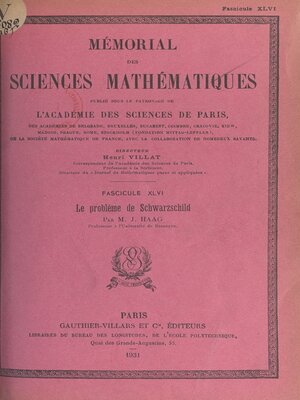 cover image of Le problème de Schwarzschild